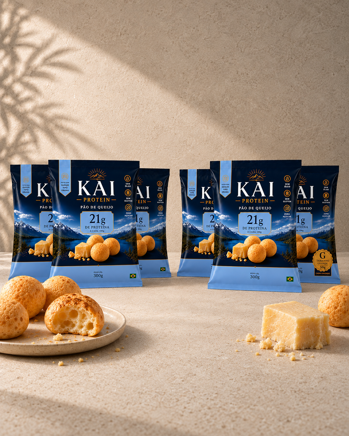 Kit Mês - 6 Pacotes (Tradicional ou Grande)